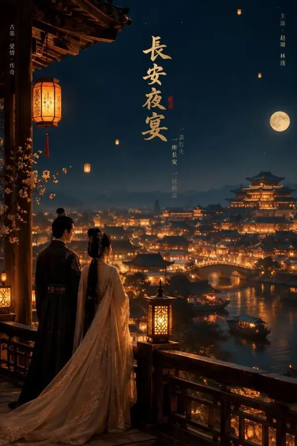 短剧AI《长安故梦》古装剧场封面
